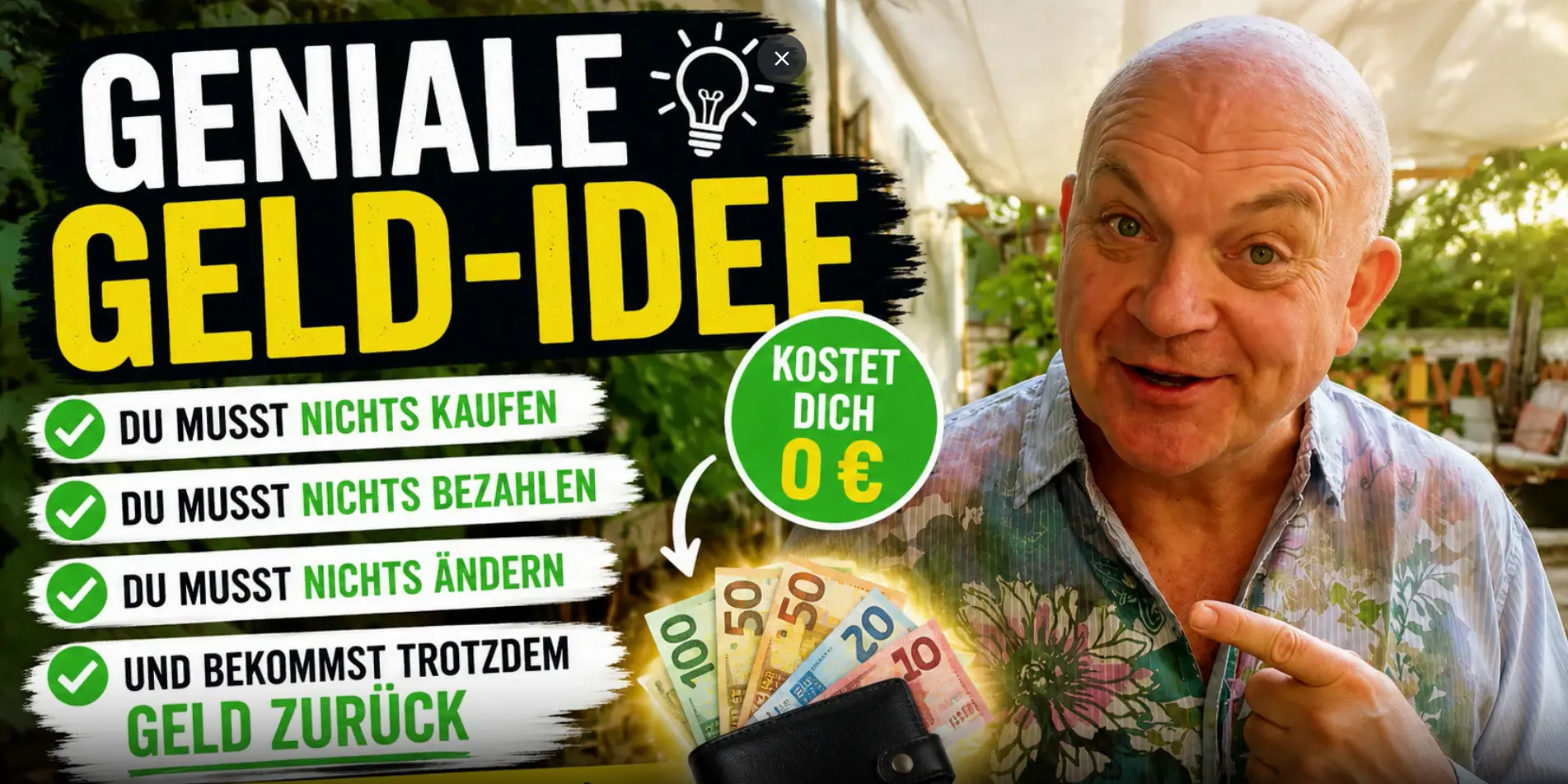 Geniale Geld-Idee: Du musst nichts kaufen, nichts bezahlen, nichts ändern – und bekommst trotzdem Geld zurück